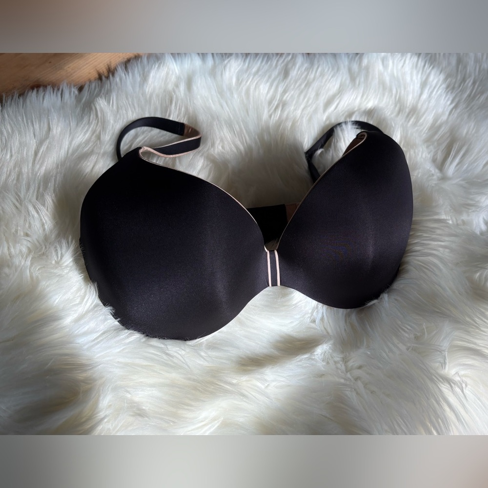 Chantelle Black and Cream Women's Bra